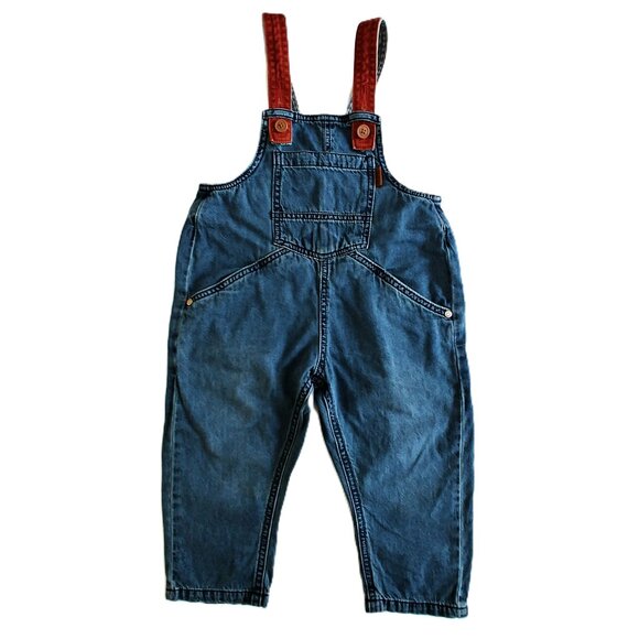 Souris Mini Denim Overalls size 18-24 Months - Picture 1 of 8